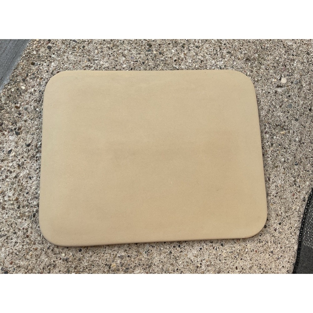 Pampered Chef Family Heritage Stoneware Tray Tan Serving & Chopping Board Prelov
